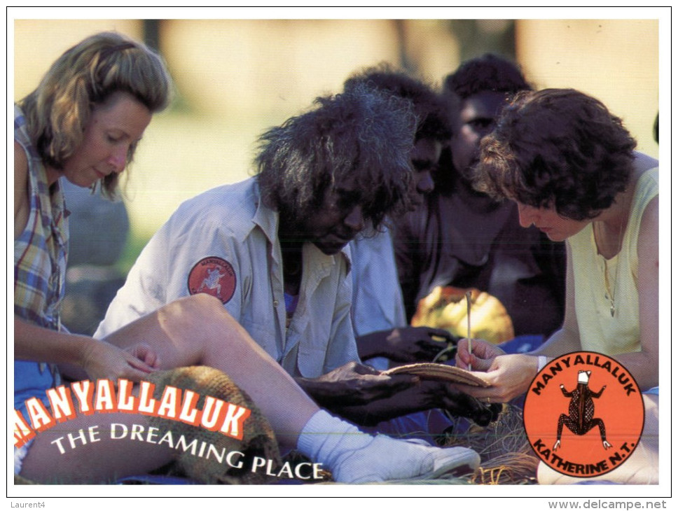 (355) Australia - NT - Manyallaluk - Katherine (native Aborigines Dreaming Place) - Katherine