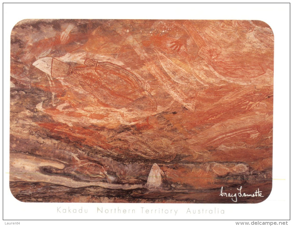 (355) Australia - NT - Kakadu Aboriginal Paintings - Aborigènes