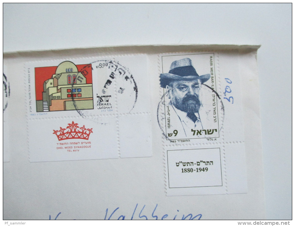 Israel / Holy Land über 100 Belege / Postkarten / Luftpost / Freistempel / Aerogramme usw.Toller Posten aus Korespondenz