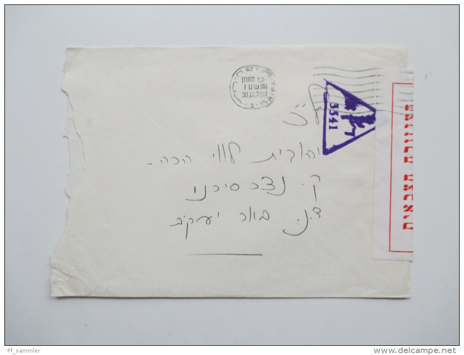 Israel / Holy Land über 100 Belege / Postkarten / Luftpost / Freistempel / Aerogramme usw.Toller Posten aus Korespondenz