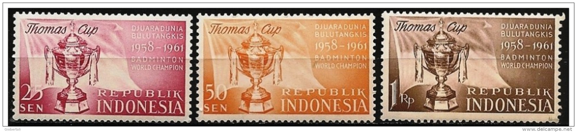 Indonesia/Indonésie: Badminton, Coppa Thomas, Badminton Thomas Cup, Badminton Thomas Coupe - Badminton