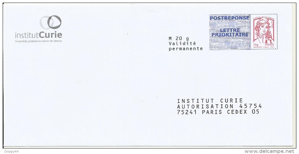 PAP POSTREPONSE INSTITUT CURIE LOT 15P251. - PAP: Antwort/Ciappa-Kavena