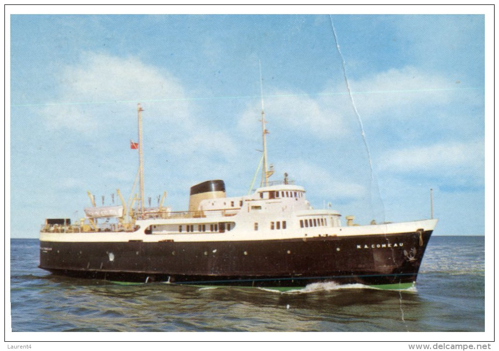 (448) Ship - Shipping - Boat - Canadian Ferry Matane (fold On Right) - Traghetti