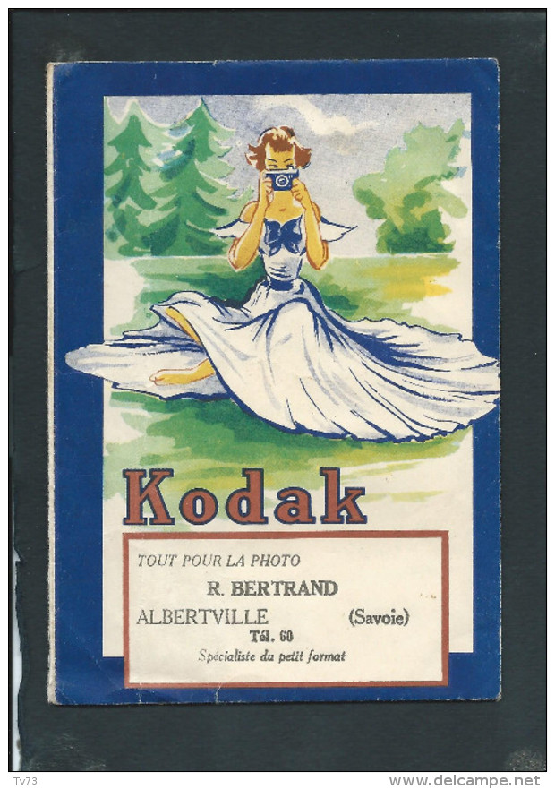 M822 - Pochette KODAK Photographe Bertrand à Albertville - Savoie - Matériel & Accessoires