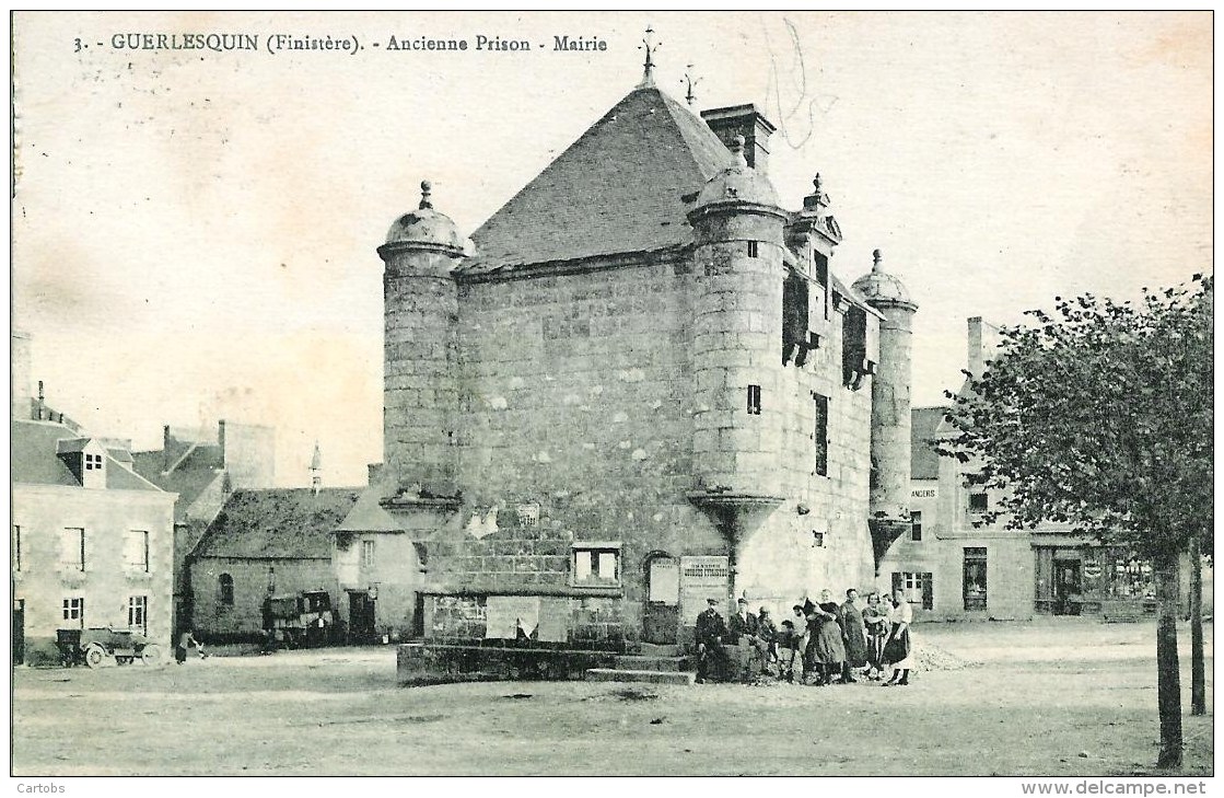 29 GUERLESQUIN  Ancienne Prison - Mairie - Guerlesquin