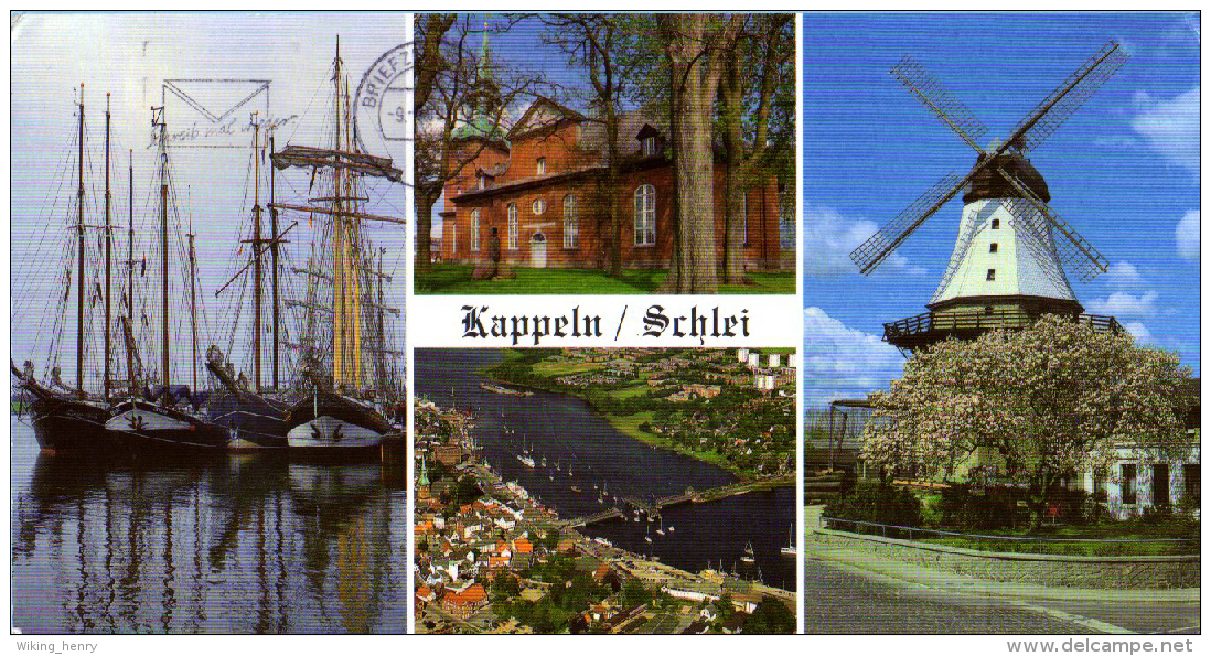 Kappeln A D Schlei - Mehrbildkarte 6   Langbildkarte - Kappeln / Schlei