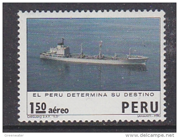 Peru Ship "El Peru" 1v ** Mnh (29839) - Pérou