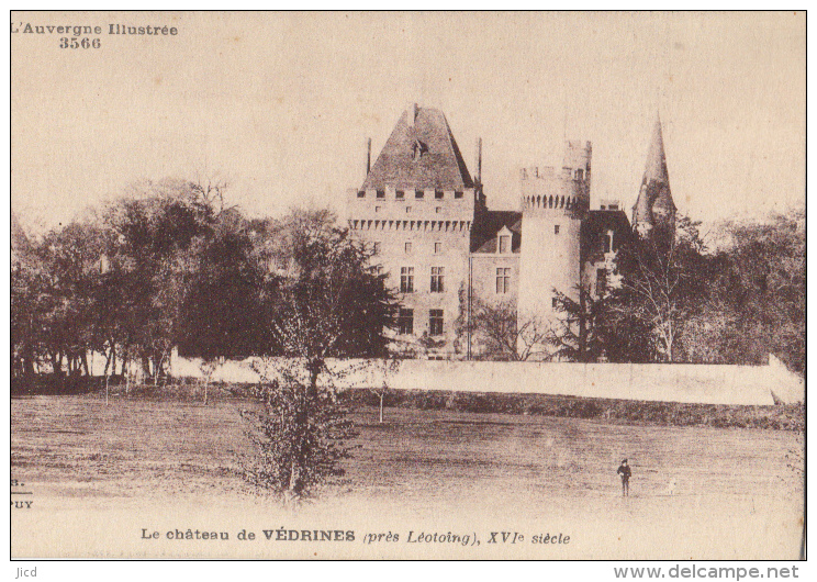 63- Pres De Leotoing ,le Chateau De Vedrines - Andere & Zonder Classificatie