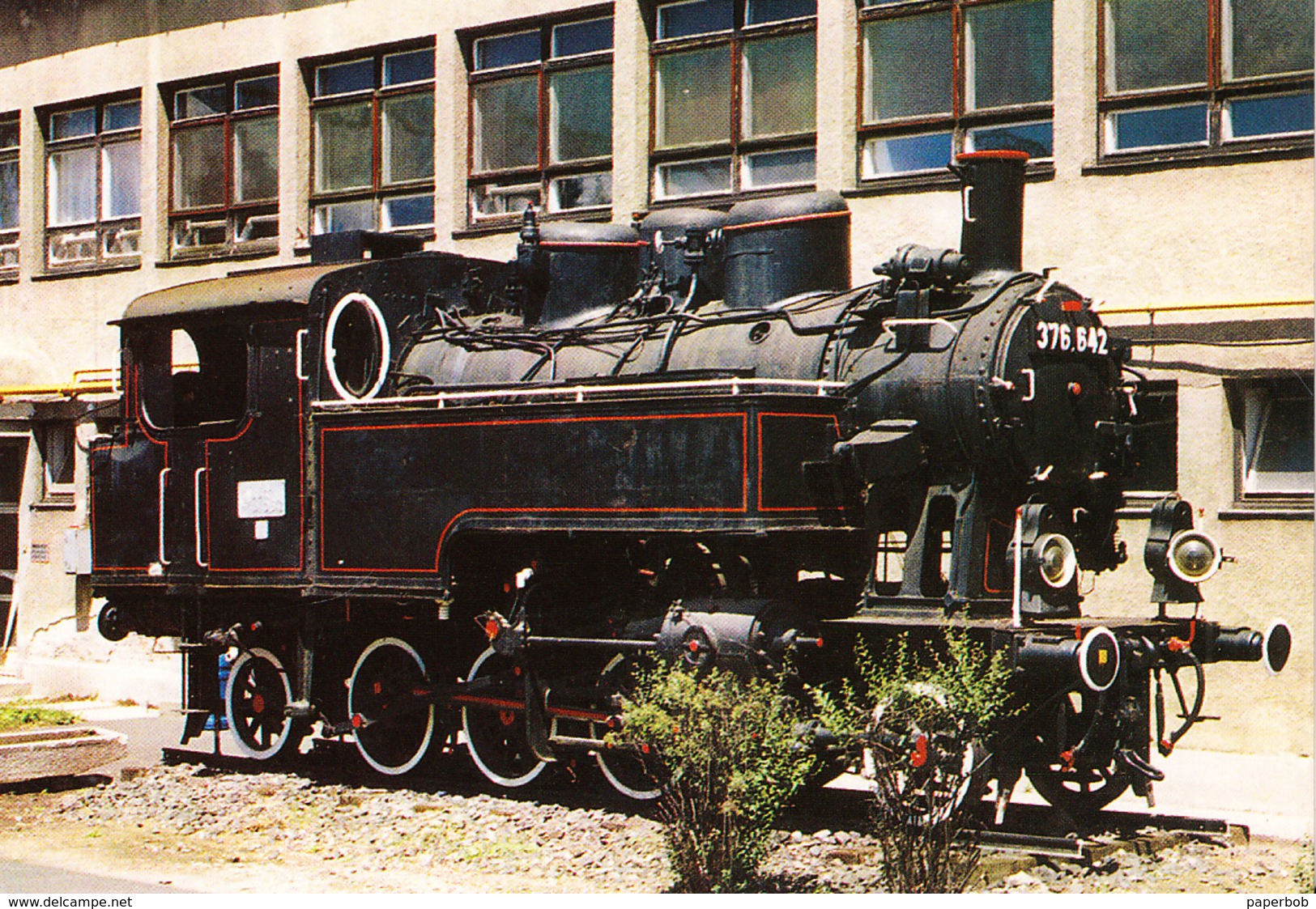 TRAIN,LOCOMOTIVE MAV 376 642 - Eisenbahnen