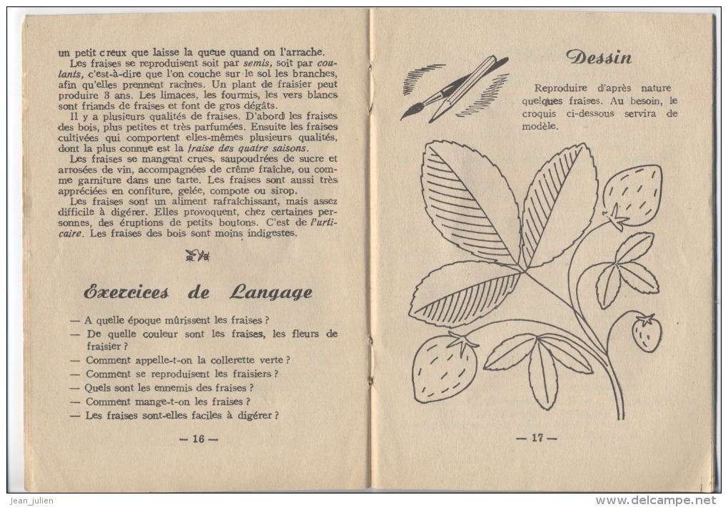 CENTRES D´INTERET POUR LES PETITS - E. EBERHARD Et SERIS - 1953 - 0-6 Years Old