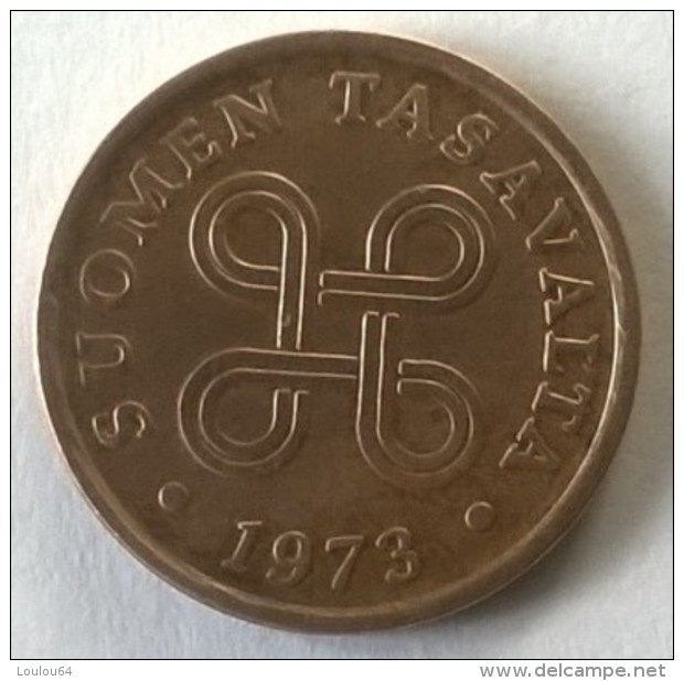 Monnaie - Finlande - 5 Pennia 1973 - - Finlande