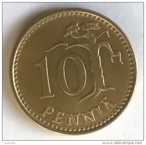 Monnaie - Finlande - 10 Pennia 1972 - Superbe - - Finlande