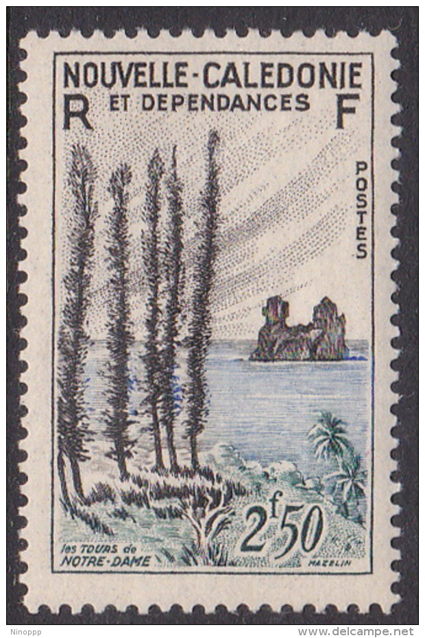 New Caledonia SG 336 1955 Towers Of Notre Dame MNH - Neufs