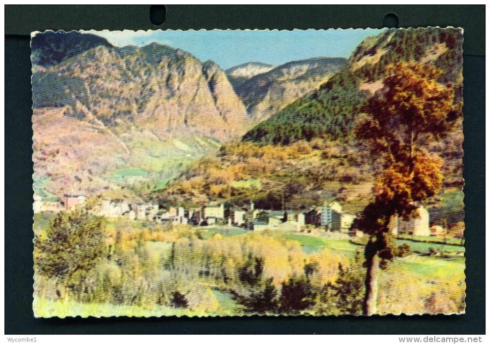 ANDORRA  -  Les Escaldes  Used Postcard As Scans - Andorra