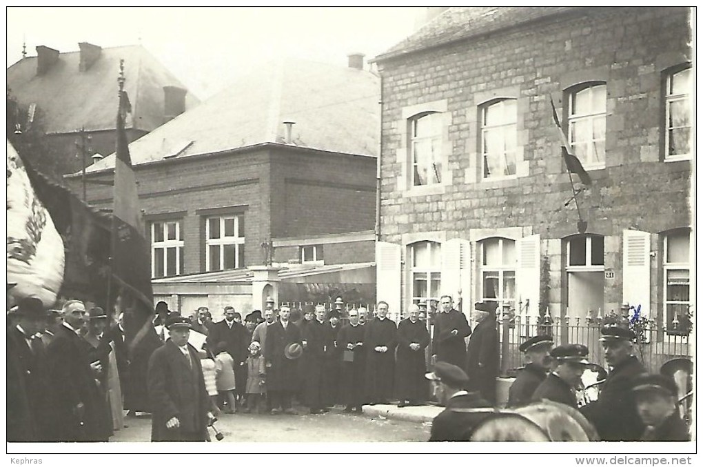 BOURLERS - CHIMAY : SUPERBE CARTE PHOTO - Messe De Prémices De L'Abbé Desaer - 1930 - Chimay