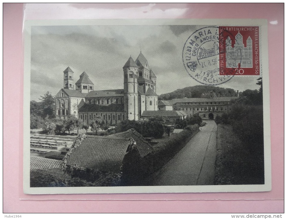 CARTE MAXIMUM CARD BASILIKA MARIA LAACH KIRCHWEIHE ALLEMAGNE - Otros & Sin Clasificación