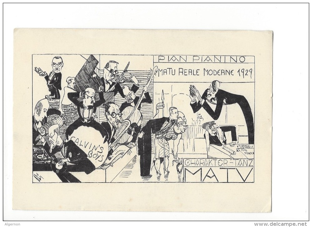 14599 - Genève Matu Reale Moderne 1929 Calvin's Boys  Carte D'Etudiant   (Format 10X15) - Genève