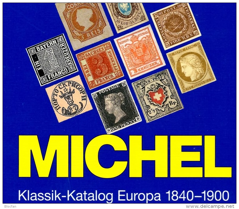 Europa Klassik Bis 1900 Katalog MICHEL 2008 Neu 98€ Stamps Germany Europe A B CH DK E F GR I IS NO NL P RO RU S IS HU TK - Duits