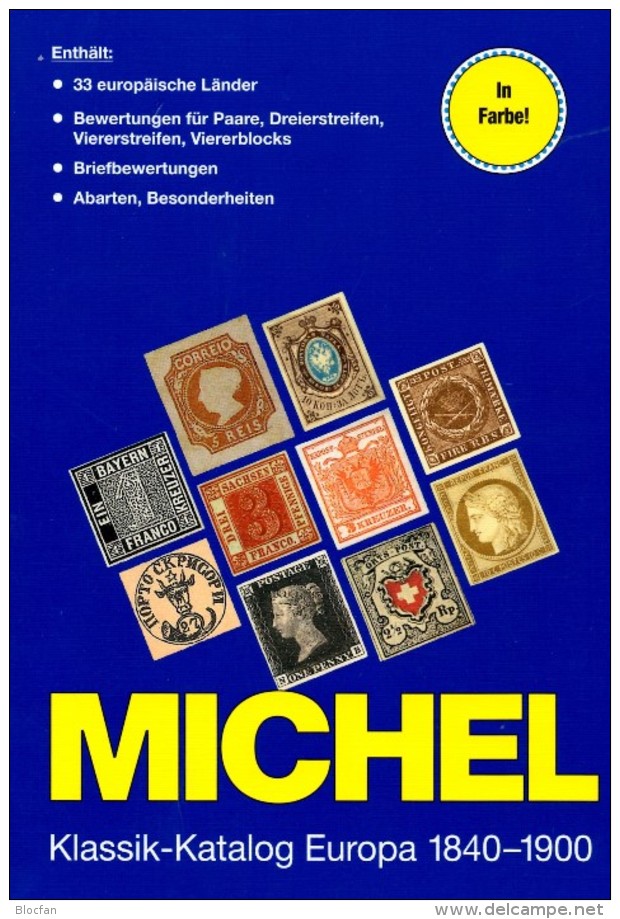 Europa Klassik Bis 1900 Katalog MICHEL 2008 Neu 98€ Stamps Germany Europe A B CH DK E F GR I IS NO NL P RO RU S IS HU TK - Verzamelingen