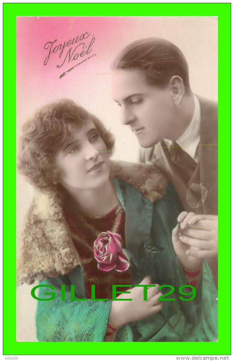 COUPLES - JOYEUX NOEL -  ÉCRITE EN 1930 - R.I.P. - - Couples