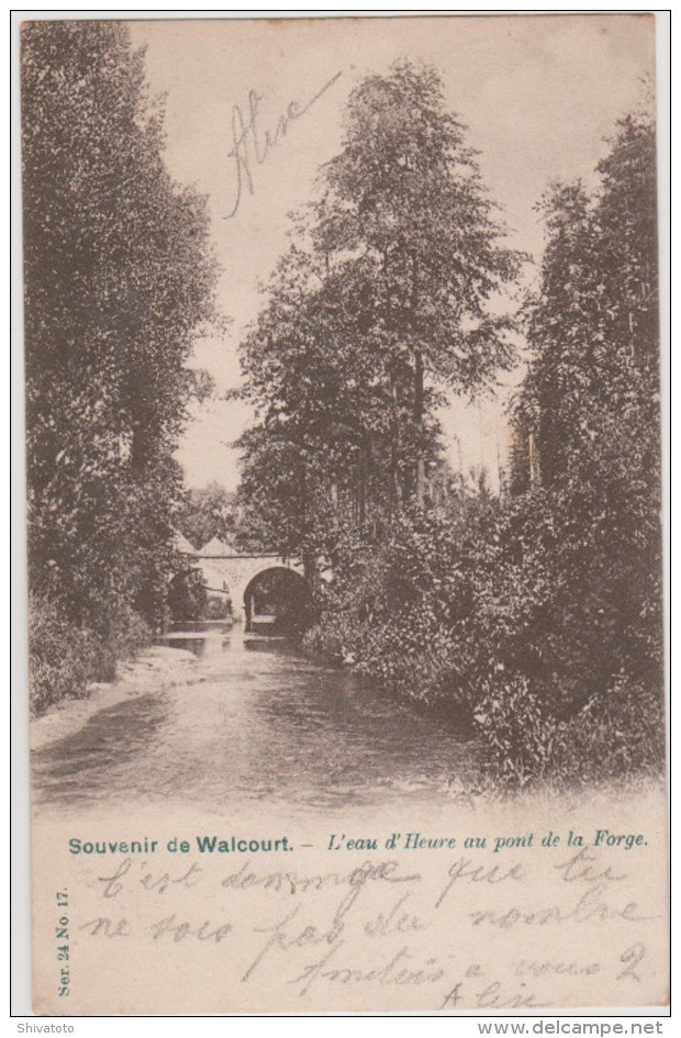 (4270D) Souvenir De Walcourt L'eau D'heure Au Pont De La Forge 1914 - Walcourt