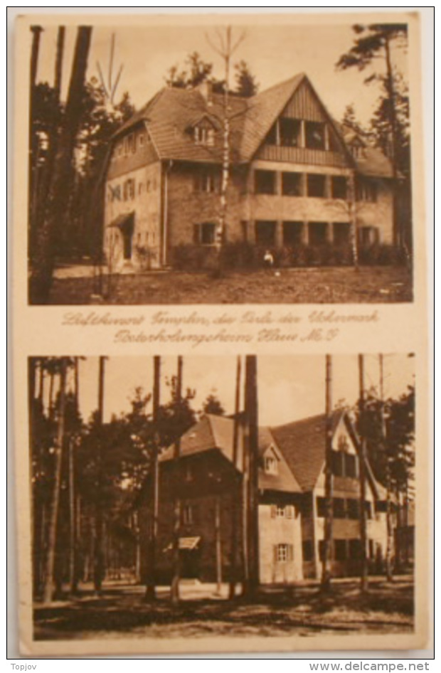 GERMANY -  TEMPLIN  -  1934 - DAR - Templin