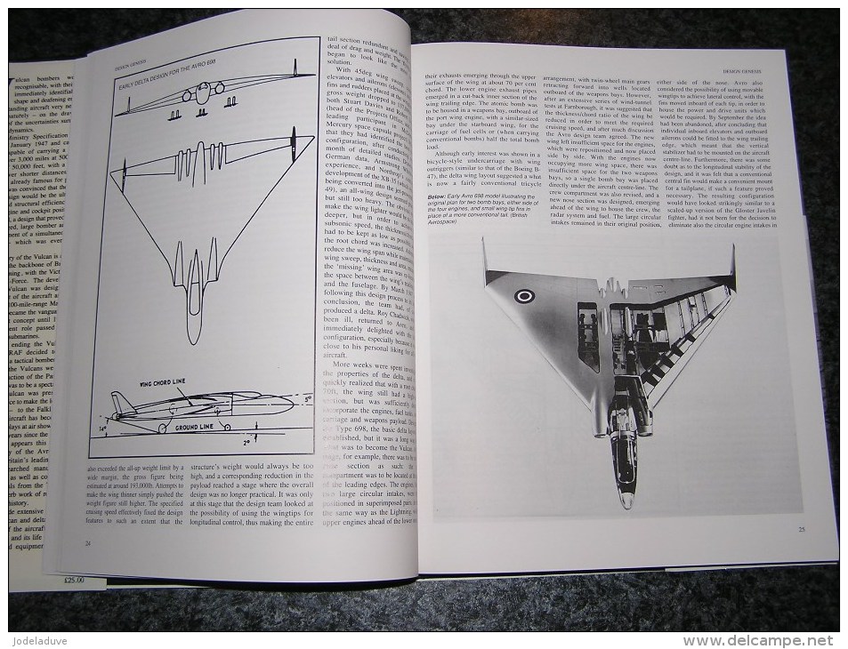 THE VULCAN STORY Tim Laming Manual Aircraft Aviation Avion Avro Jet British Aérospace Squadron Bombers Great Britain