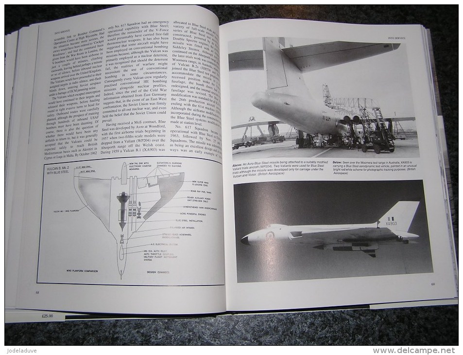 THE VULCAN STORY Tim Laming Manual Aircraft Aviation Avion Avro Jet British Aérospace Squadron Bombers Great Britain