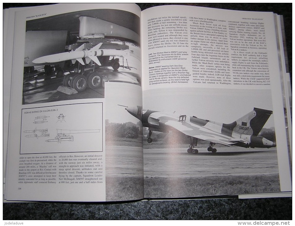 THE VULCAN STORY Tim Laming Manual Aircraft Aviation Avion Avro Jet British Aérospace Squadron Bombers Great Britain