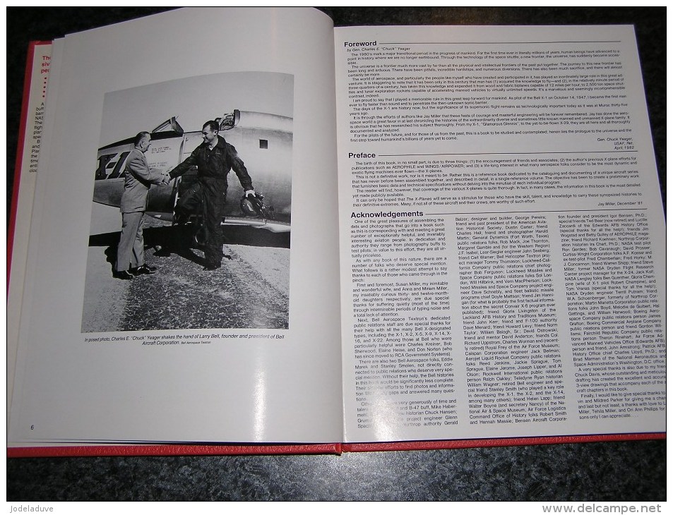 THE X PLANES X-1 To X-29 Jay Miller Aircraft Pilot Yeager Aviation USA USAF NASA Bell Northrop Grumman Martin Lockheed - Transports