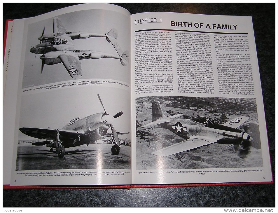 THE X PLANES X-1 To X-29 Jay Miller Aircraft Pilot Yeager Aviation USA USAF NASA Bell Northrop Grumman Martin Lockheed - Transports