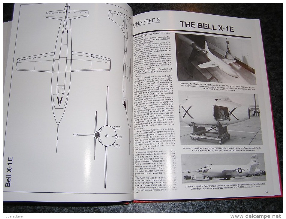 THE X PLANES X-1 to X-29 Jay Miller Aircraft Pilot Yeager Aviation USA USAF NASA Bell Northrop Grumman Martin Lockheed