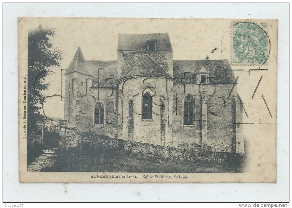 Auneau (28) : L´église Vue De L'abside Env 1905 PF. - Auneau