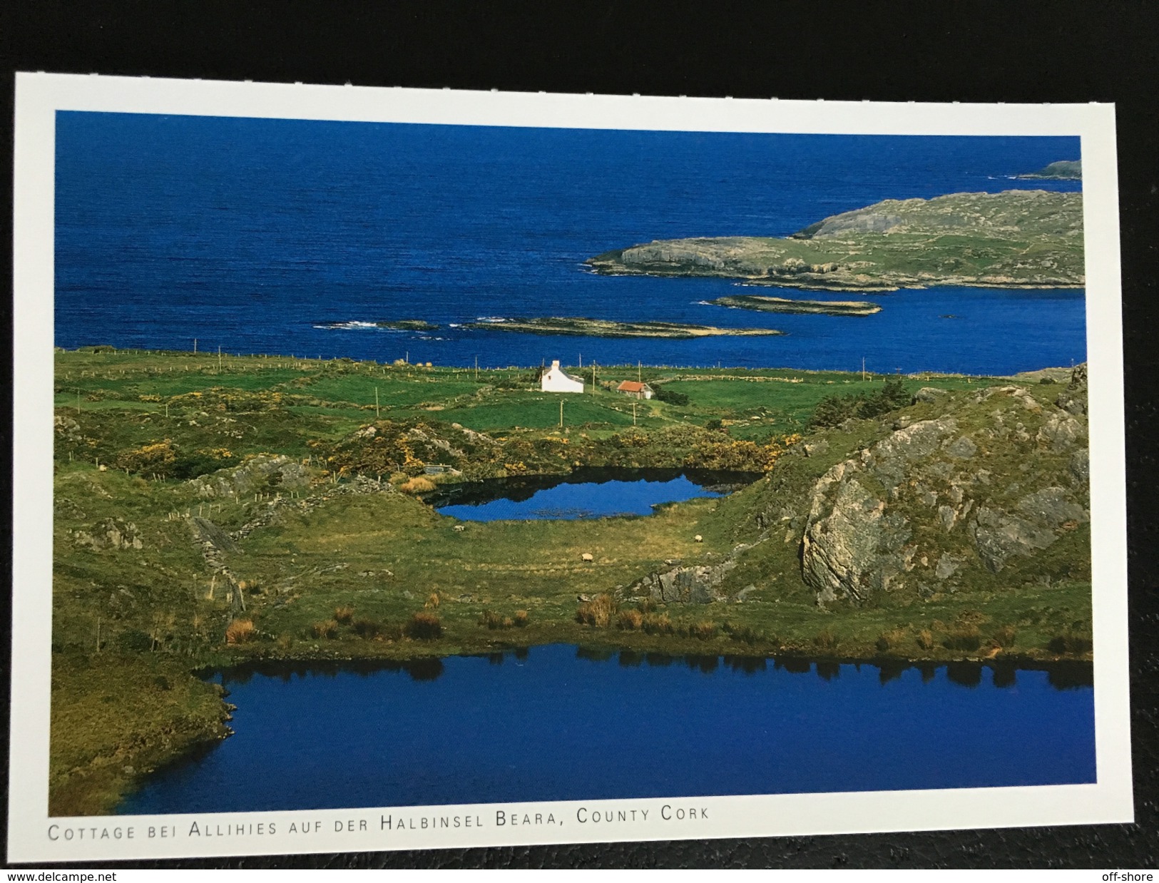 COTTAGE BEI ALLIHIES AUF DER HALBINSEL BEARA ,COUNTY CORK  , IRLAND - Cork