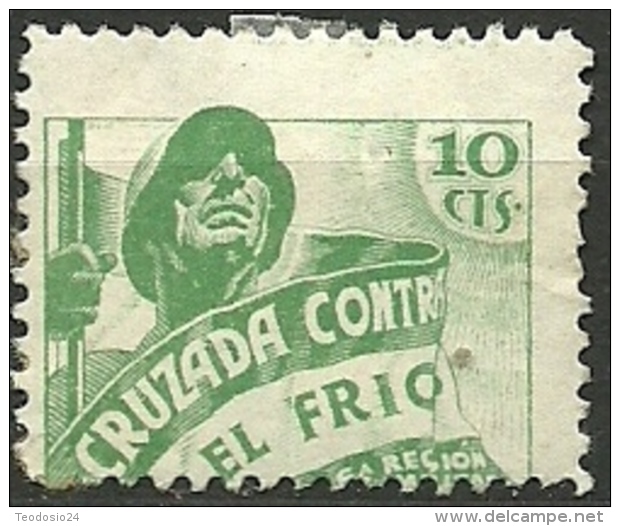ESPAÑA GUERRA CIVIL  .BENEFICENCIA.CRUZADA CONTRA EL FRIO.1936.(Galvez 25*) - Nationalistische Ausgaben