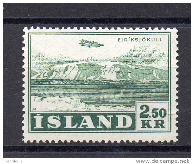 ISLANDE Timbre Neuf ** De 1952   ( Ref 2990 ) - Poste Aérienne