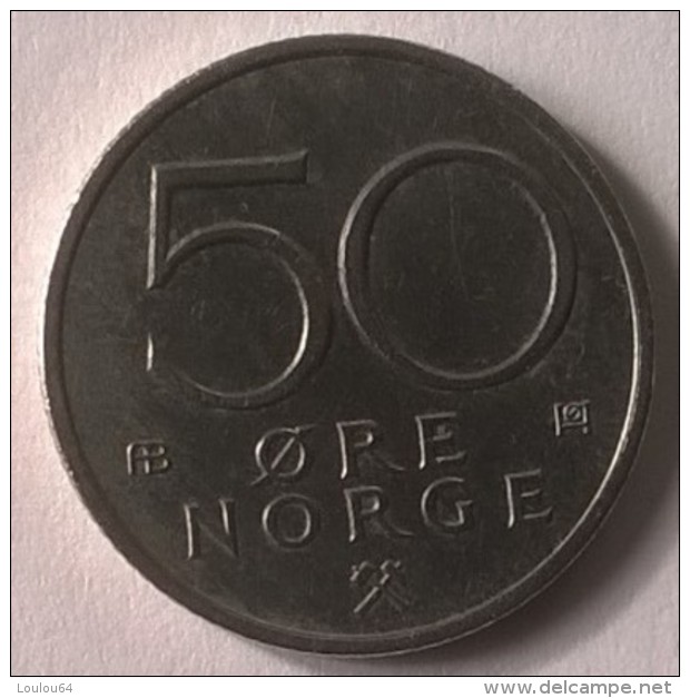 Monnaie - Norvège - 50 Ore 1976 - Superbe - - Norvège