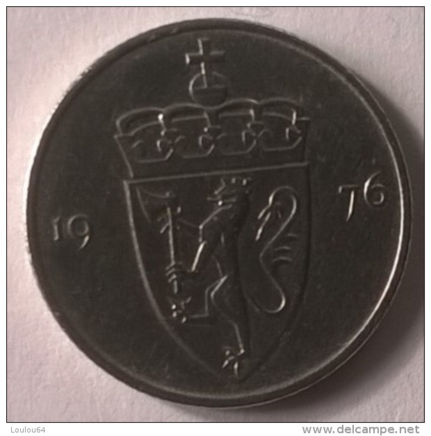 Monnaie - Norvège - 50 Ore 1976 - Superbe - - Norvège