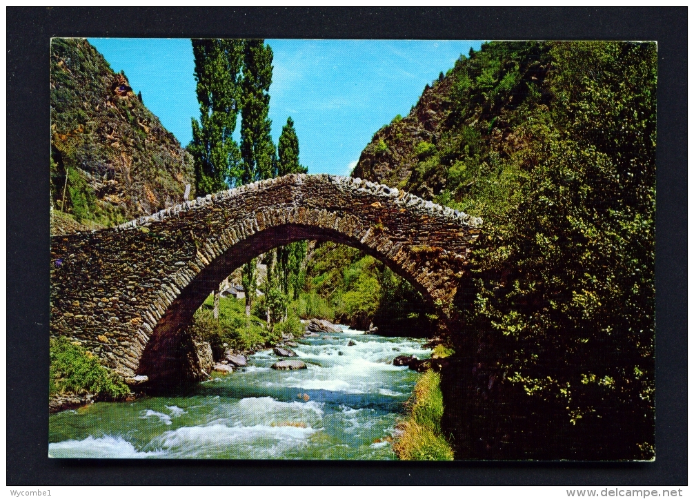 ANDORRA  -  San Antonio Roman Bridge  Used Postcard As Scans - Andorra