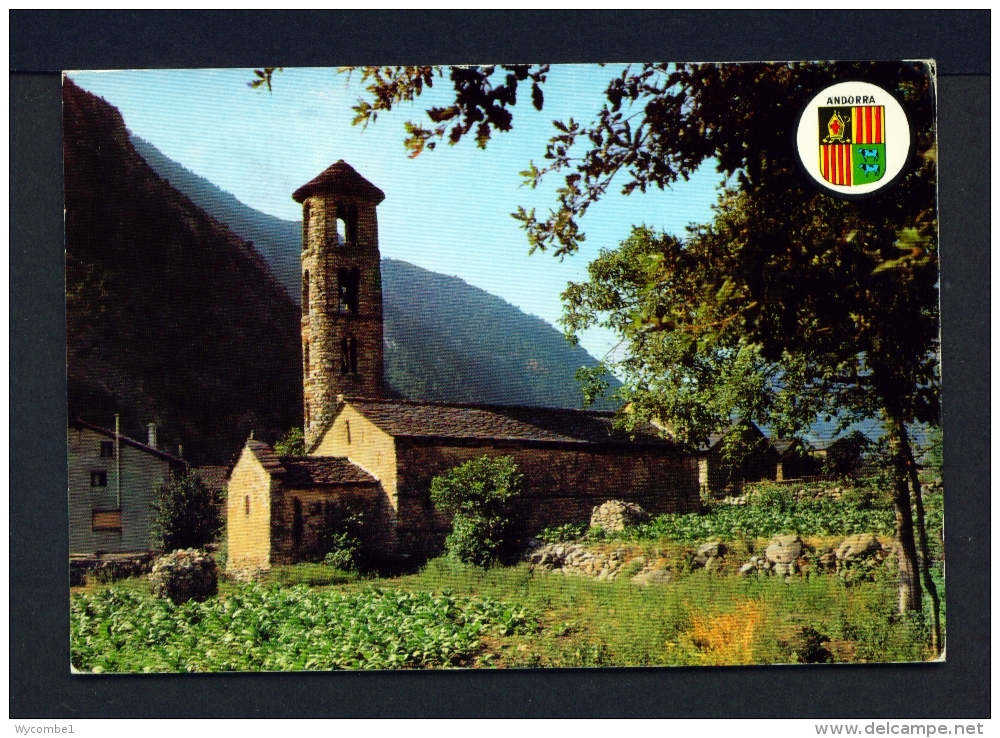 ANDORRA  -  Santa Coloma  Used Postcard As Scans - Andorra