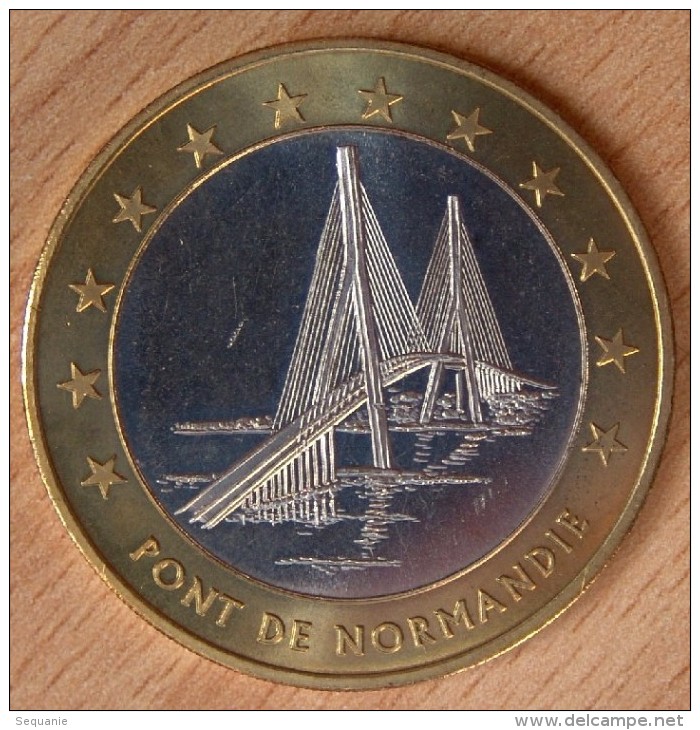 10 Euro Bicolore De La Ville Du Havre / Pont De Normandie - Euro Delle Città