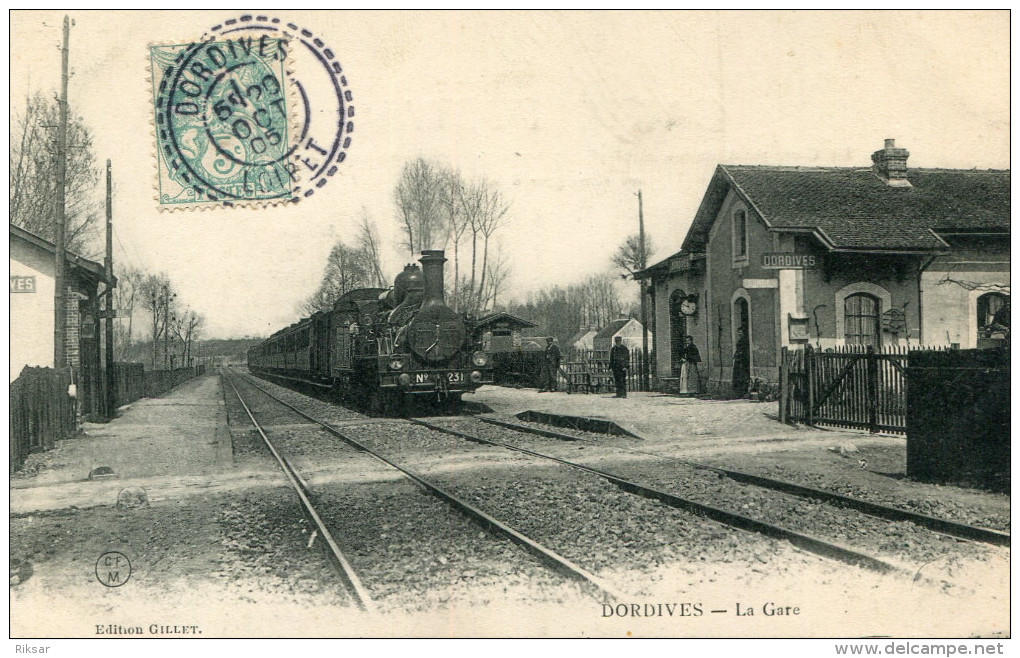 DORDIVES(LOIRET) GARE(TRAIN) - Dordives