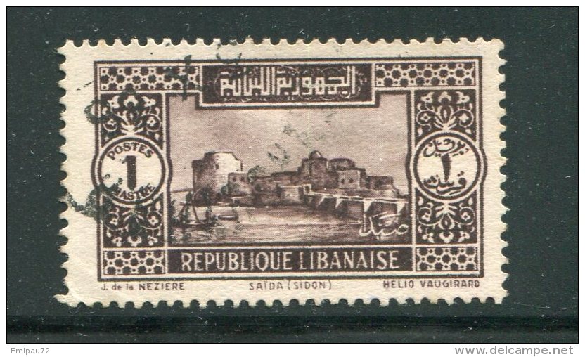 GRAND LIBAN- Y&T N°134- Oblitéré - Oblitérés