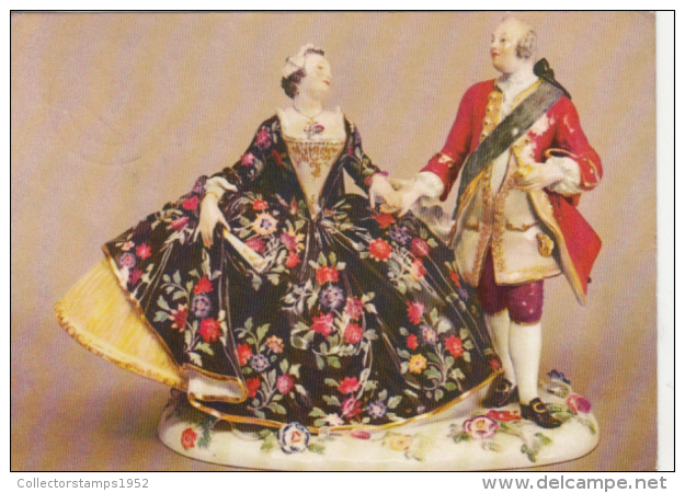 42719- COUPLE, FIGURINE, MEISSEN PORCELAIN - Porzellan