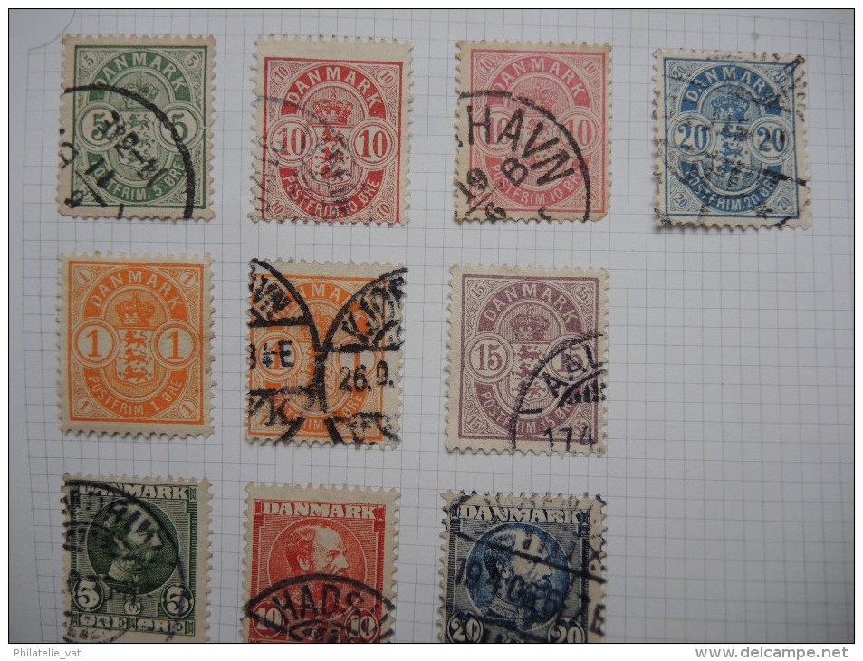 DANEMARK - Collection à voir - Trés petit prix - Lot n° 15618