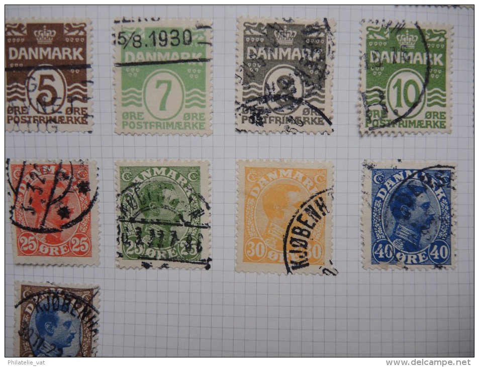 DANEMARK - Collection à voir - Trés petit prix - Lot n° 15618