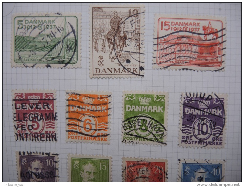 DANEMARK - Collection à voir - Trés petit prix - Lot n° 15618