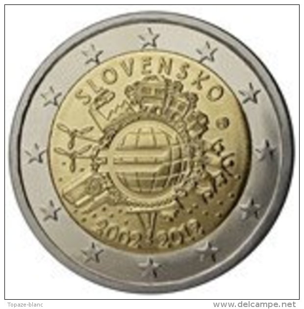 SLOVAQUIE 2012 / 2 EURO COMMEMORATIVE / UEM - Eslovaquia