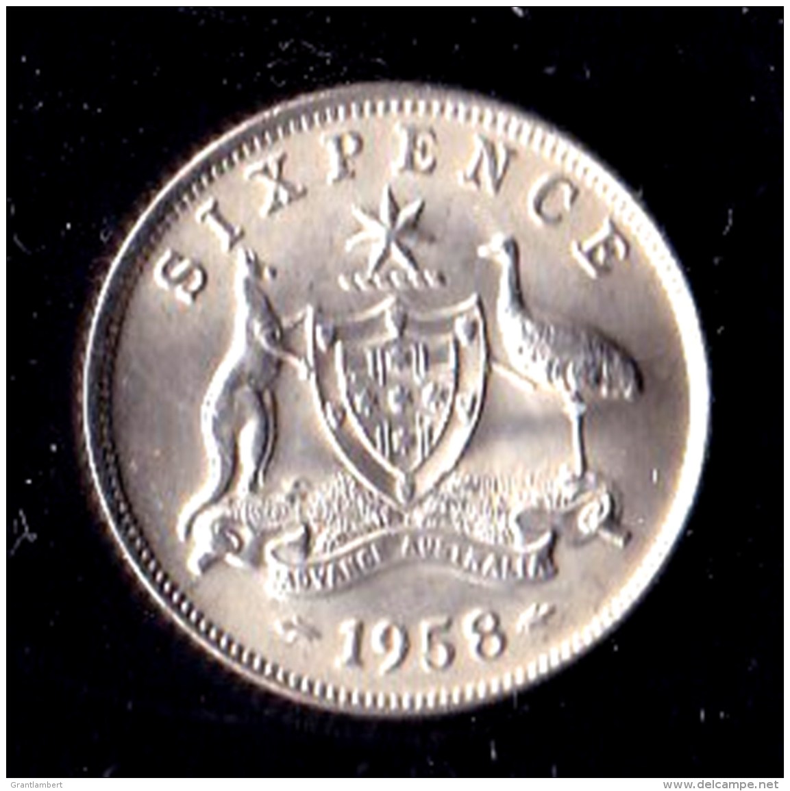 Australia 1958 Sixpence UNC - Sixpence