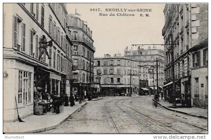 CPA Neuilly Sur Seine  Hauts De Seine Non Circulé Commerces - Neuilly Sur Seine